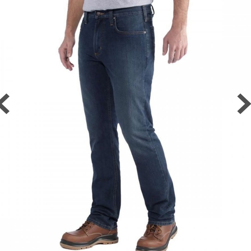 Carhartt Men's 102807 Rugged Flex Straight Tapered Jean Size W32 L32